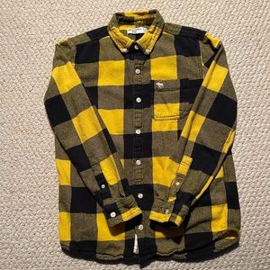 Abercrombie Kids Boy Long-Sleeved Flannel Shirt